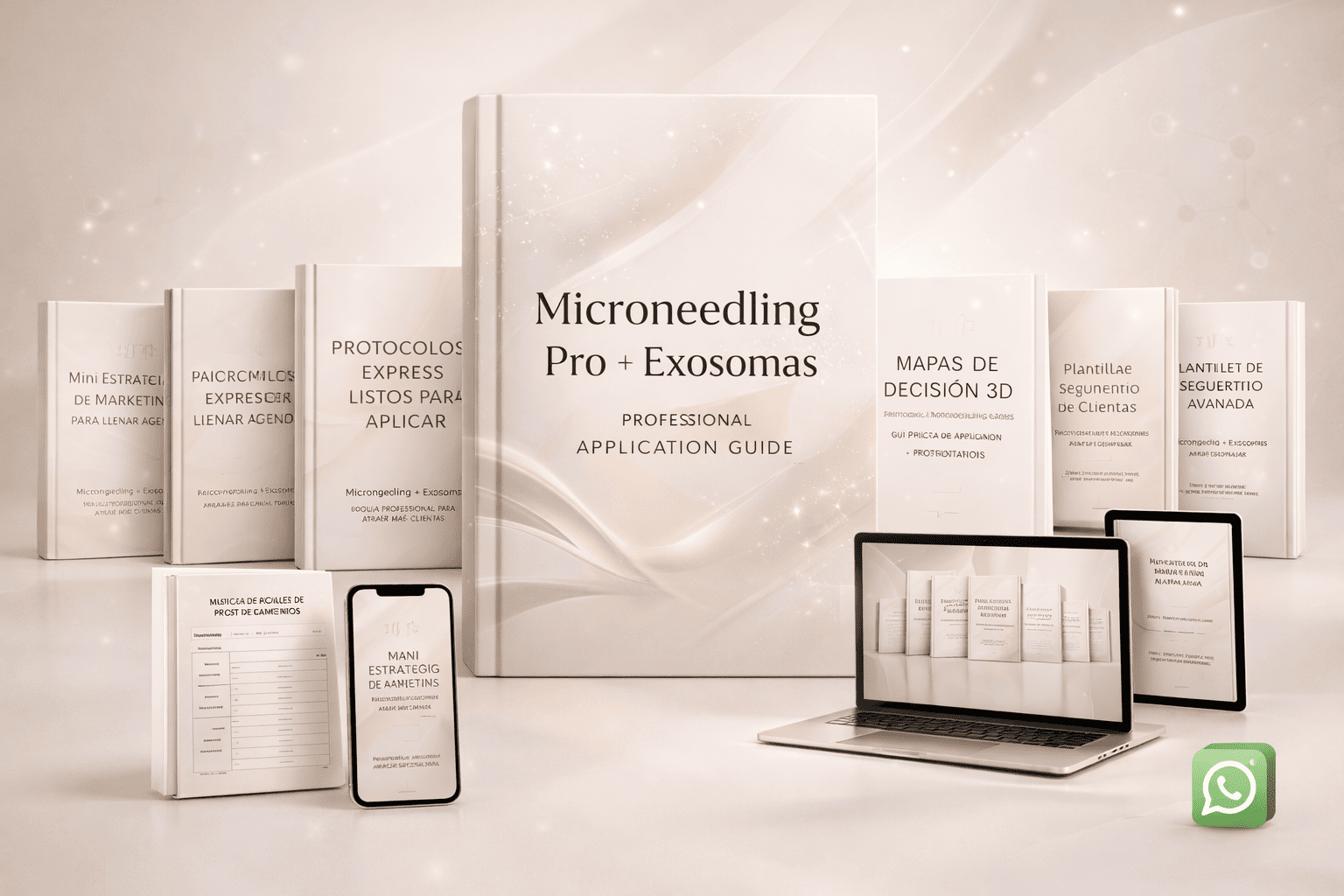 Pack Profesional Exosomas + Microneedling 8 en 1